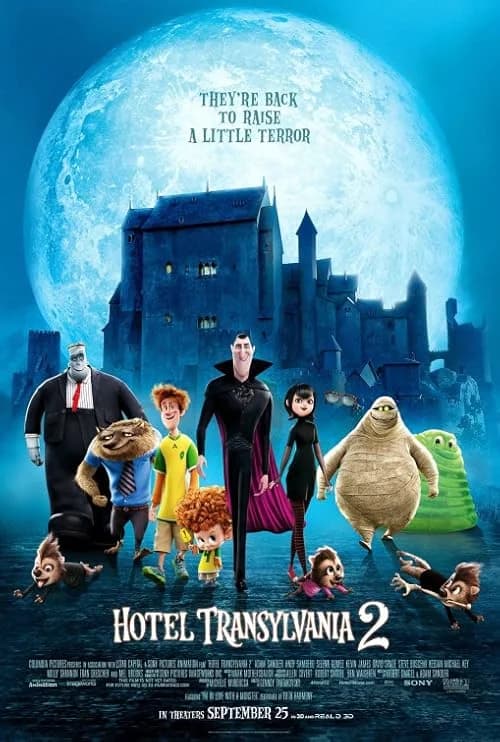 Hotel Transylvania 2 film posteri