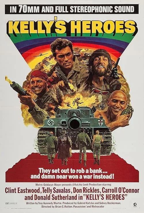 Kelly's Heroes film posteri