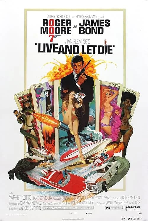 Live and Let Die film posteri