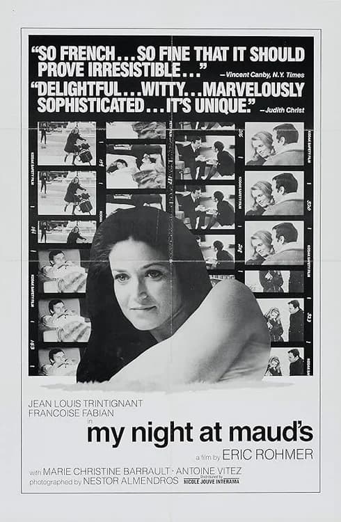 My Night at Maud's film posteri