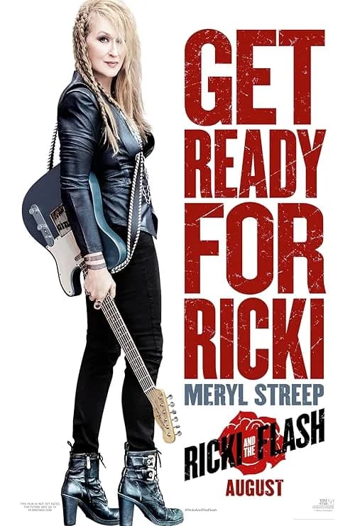 Ricki and the Flash film posteri