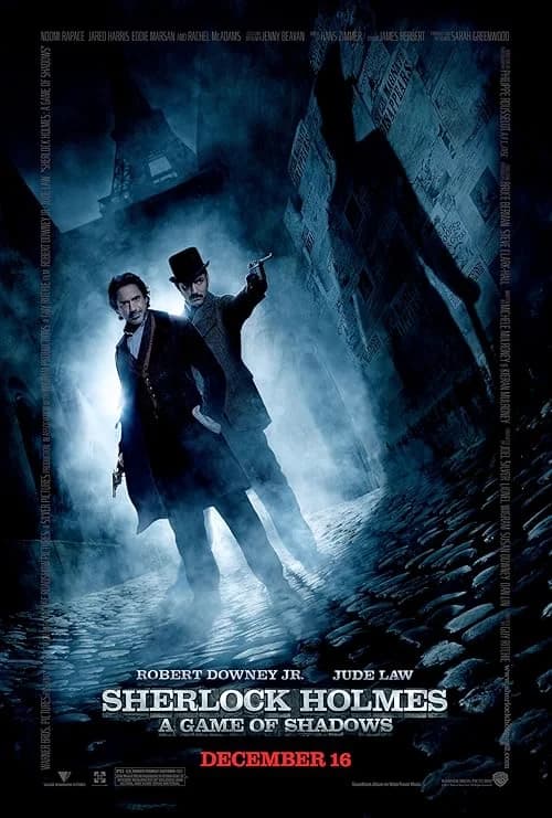 Sherlock Holmes: A Game of Shadows film posteri